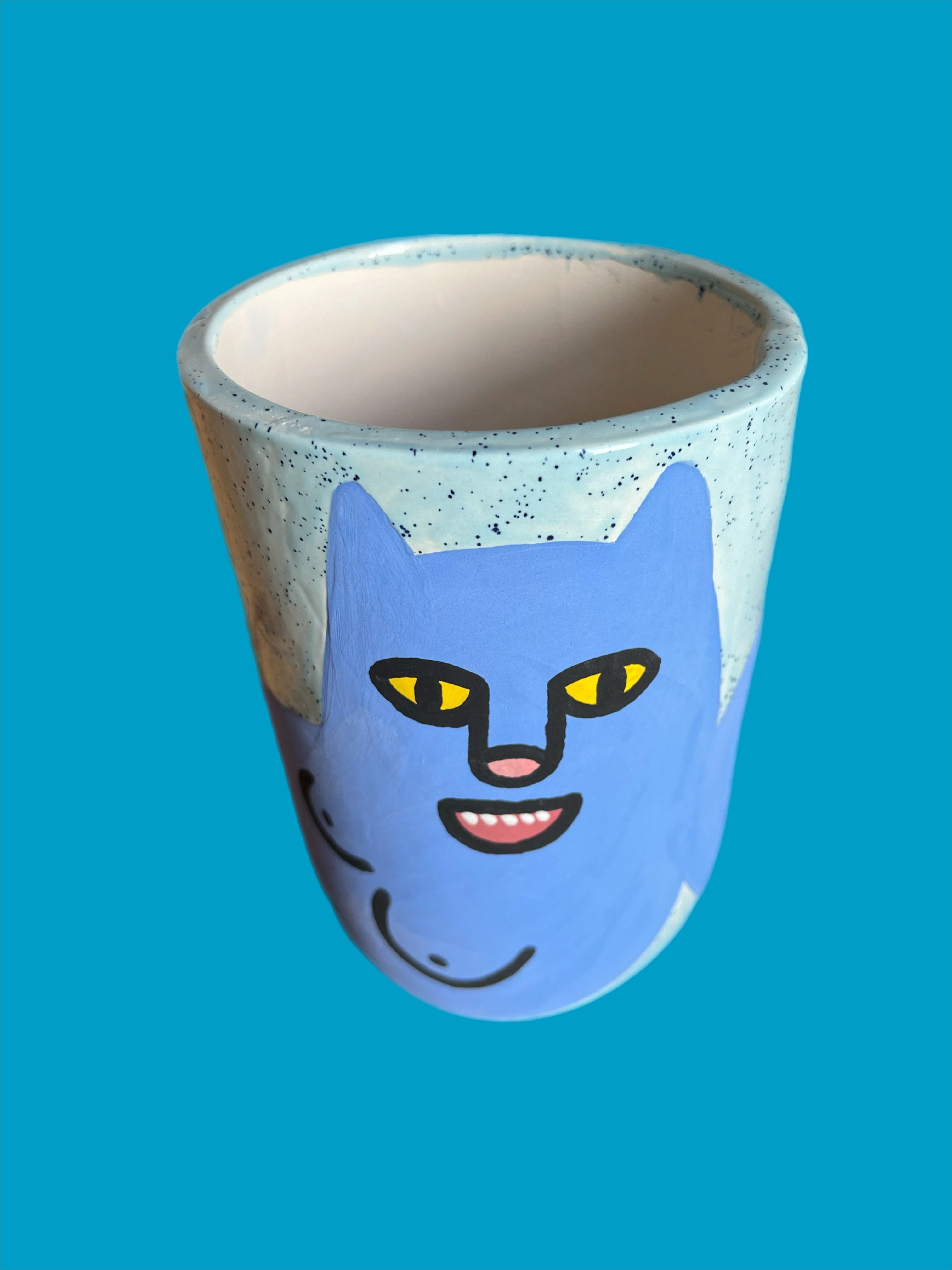 Kitty with tittys pot