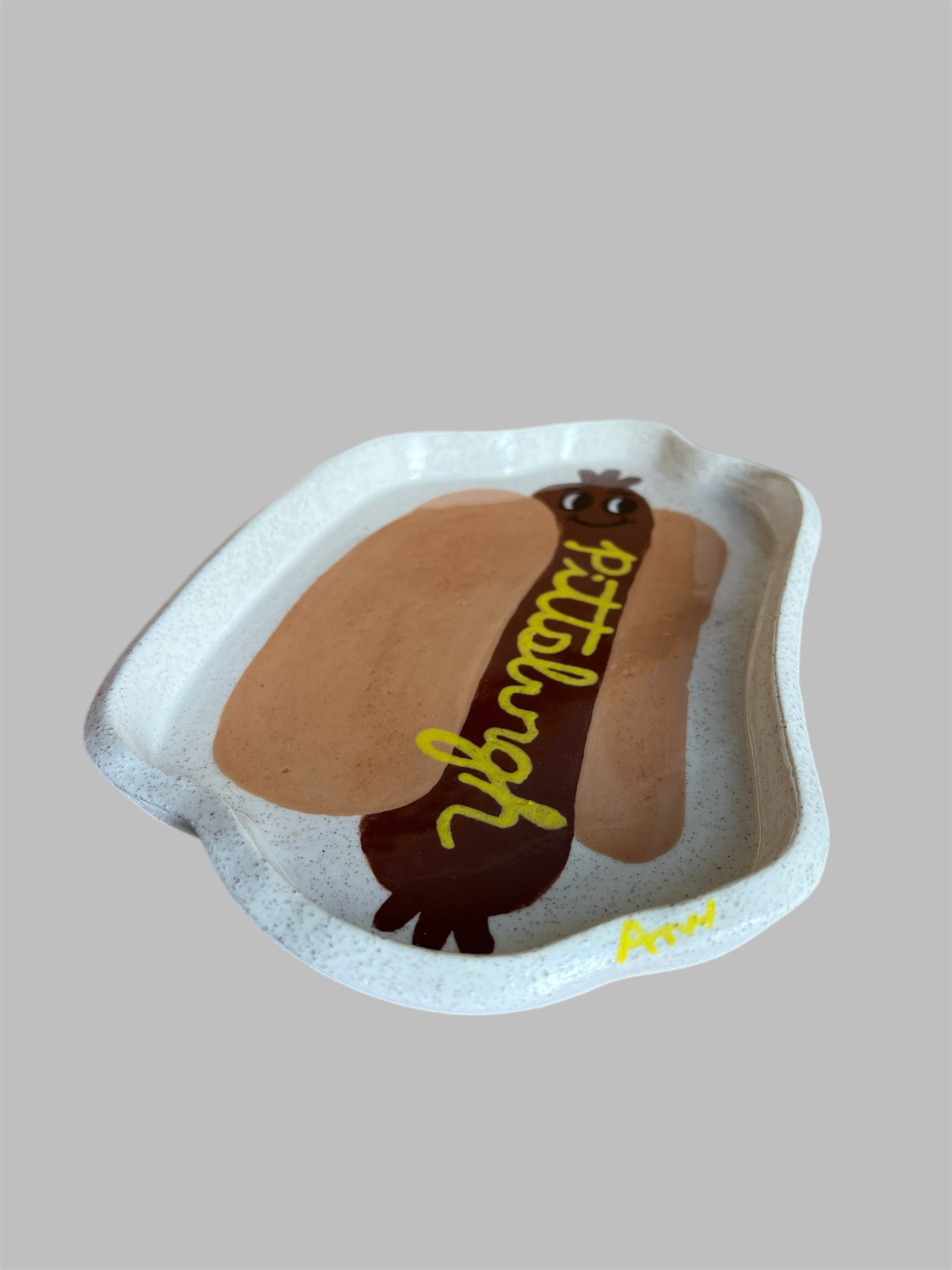 Pittsburgh hot dog dish