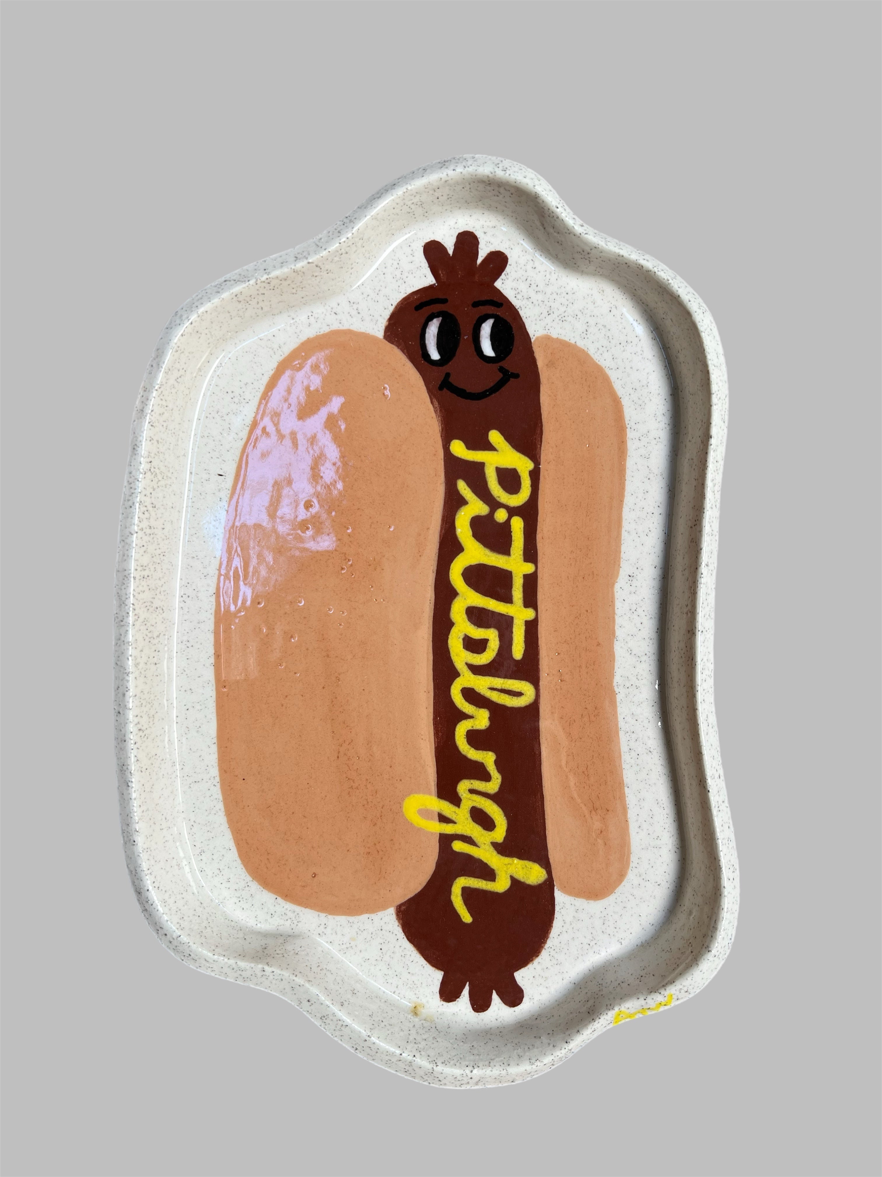 Pittsburgh hot dog dish