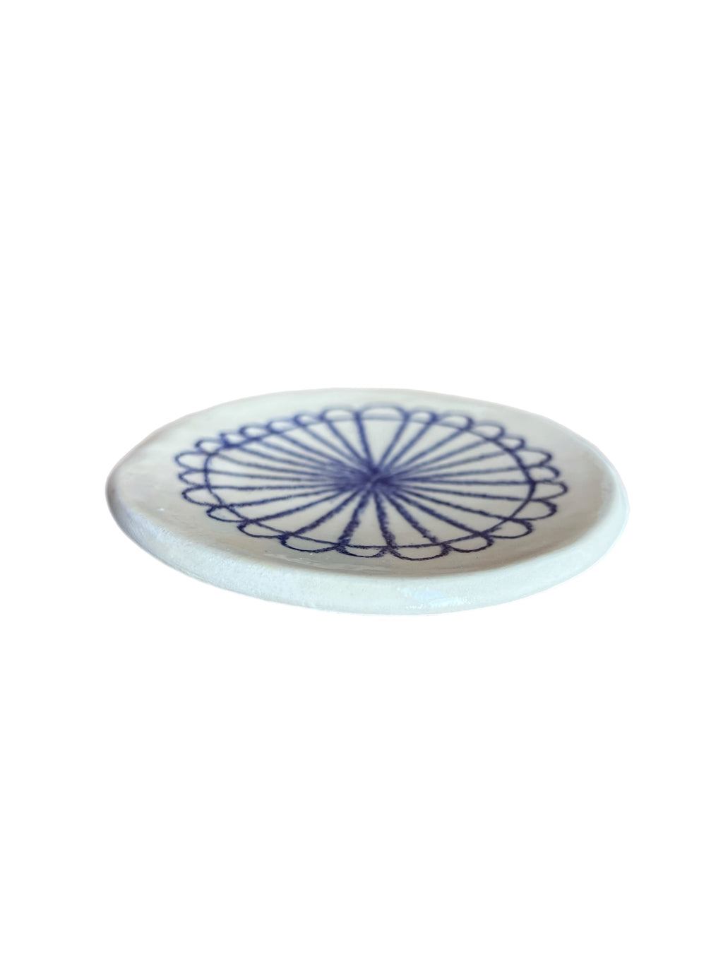 Ceramic pin wheel dish