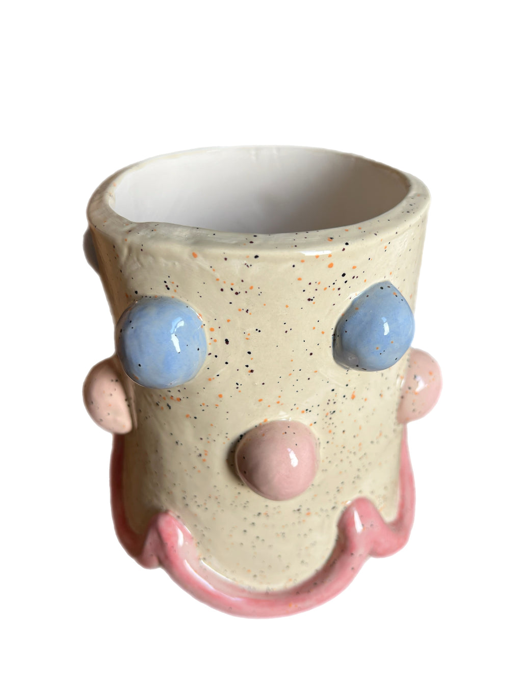 Smiley face pot