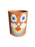 Big cloud face pot