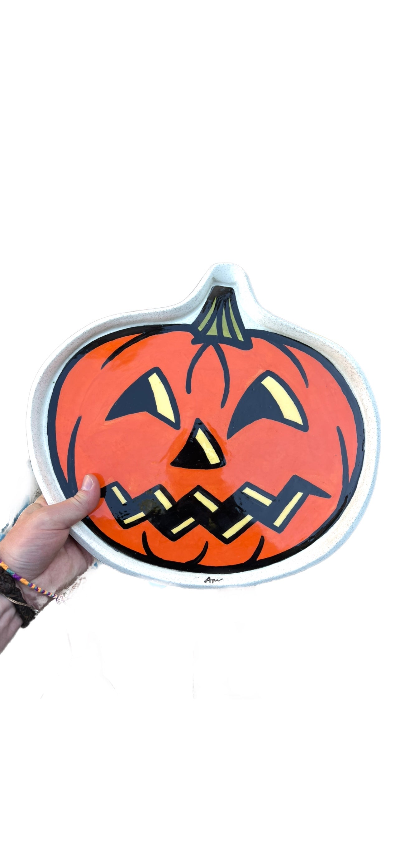 Pumpkin plate