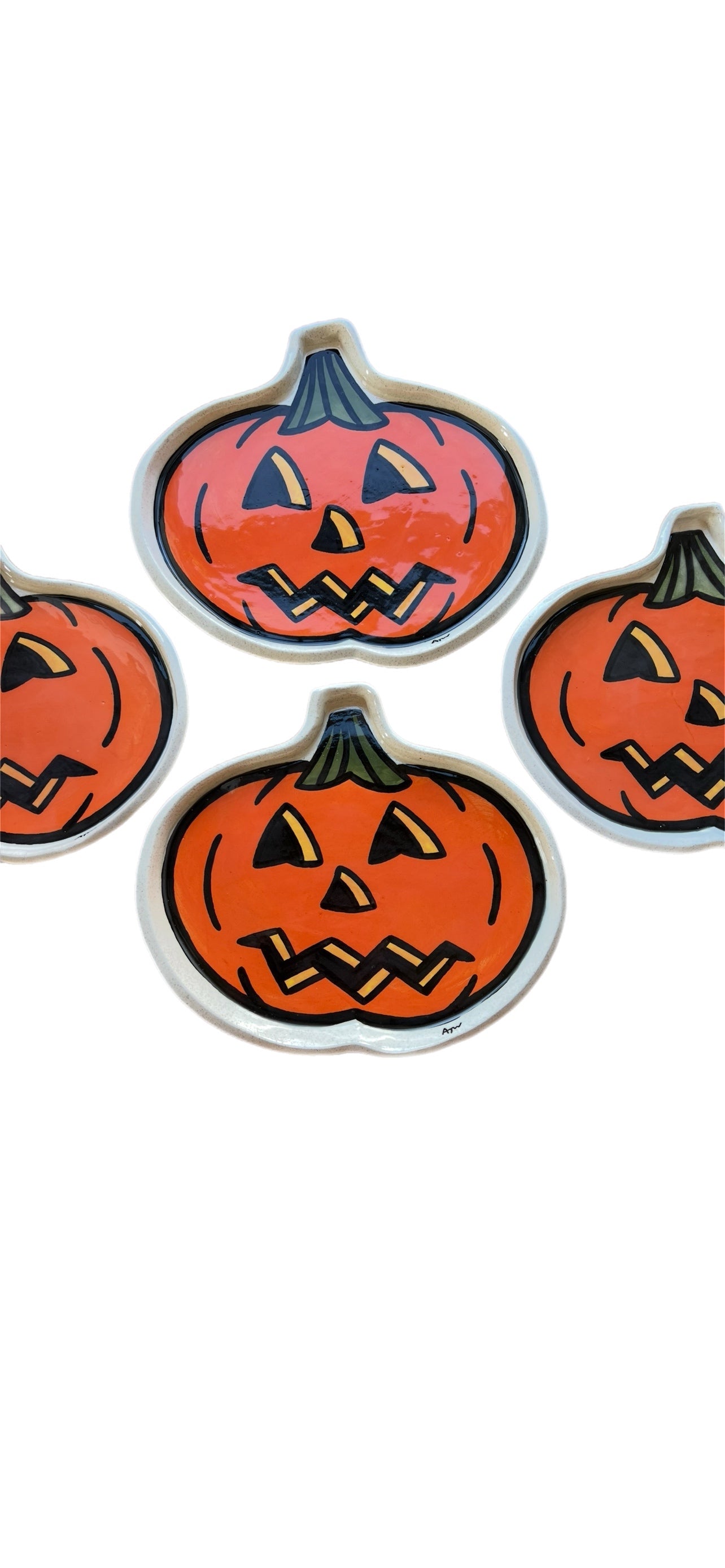 Pumpkin plate