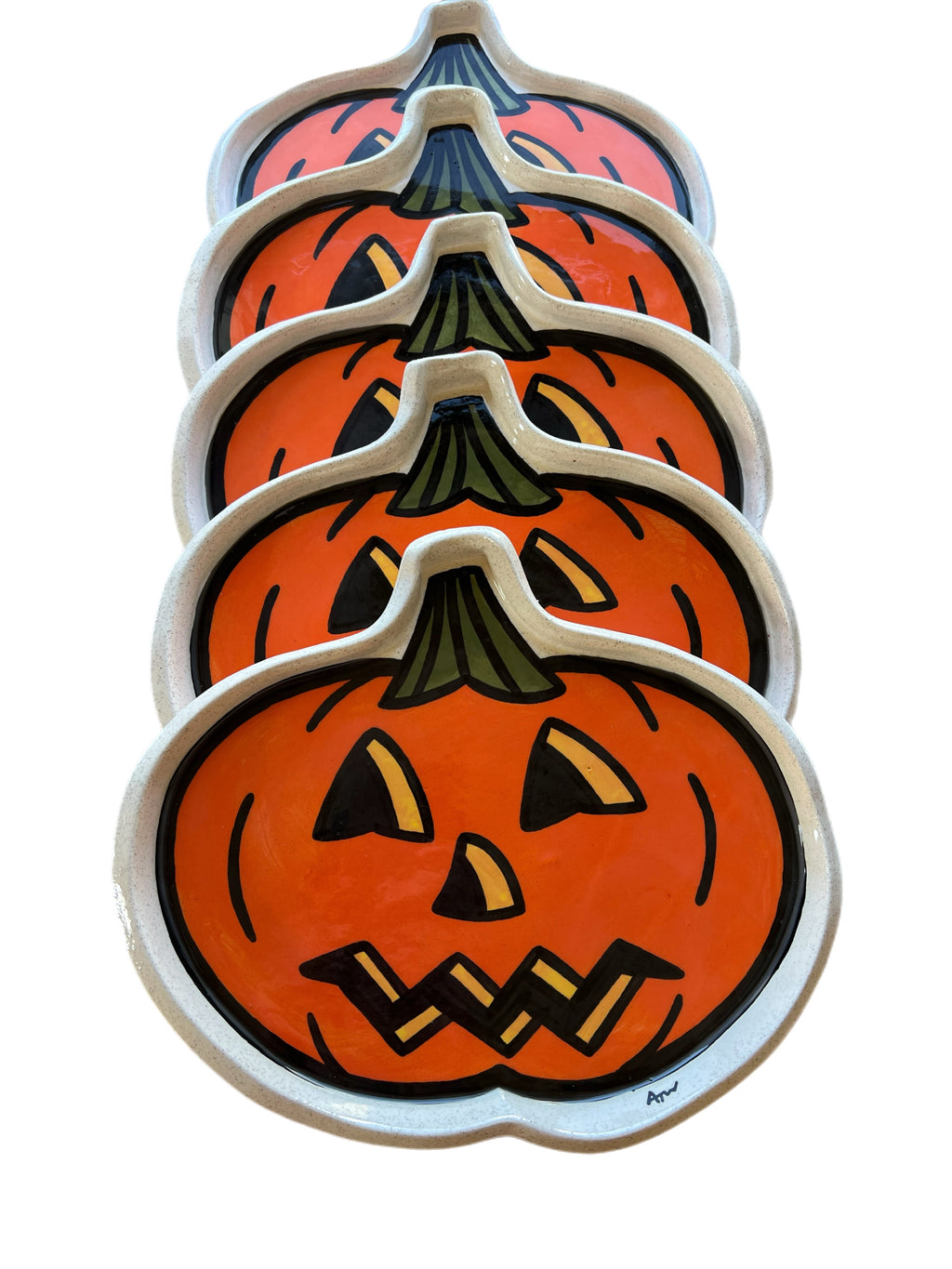 Pumpkin plate