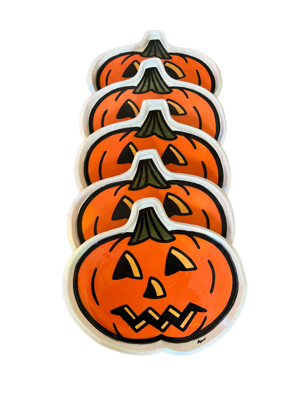 Pumpkin plate