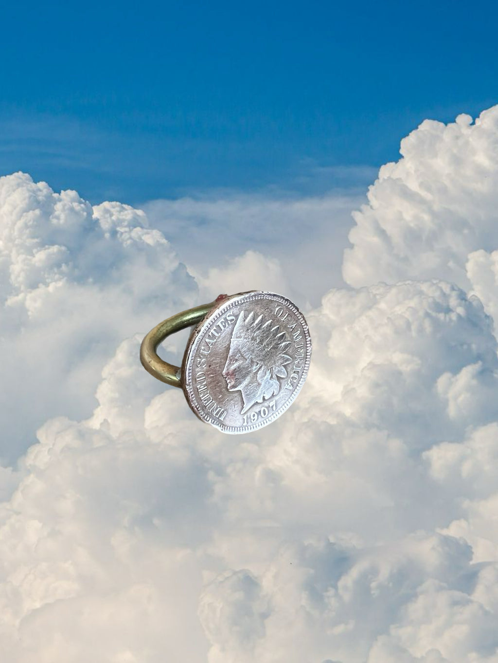 Indian head penny Ring