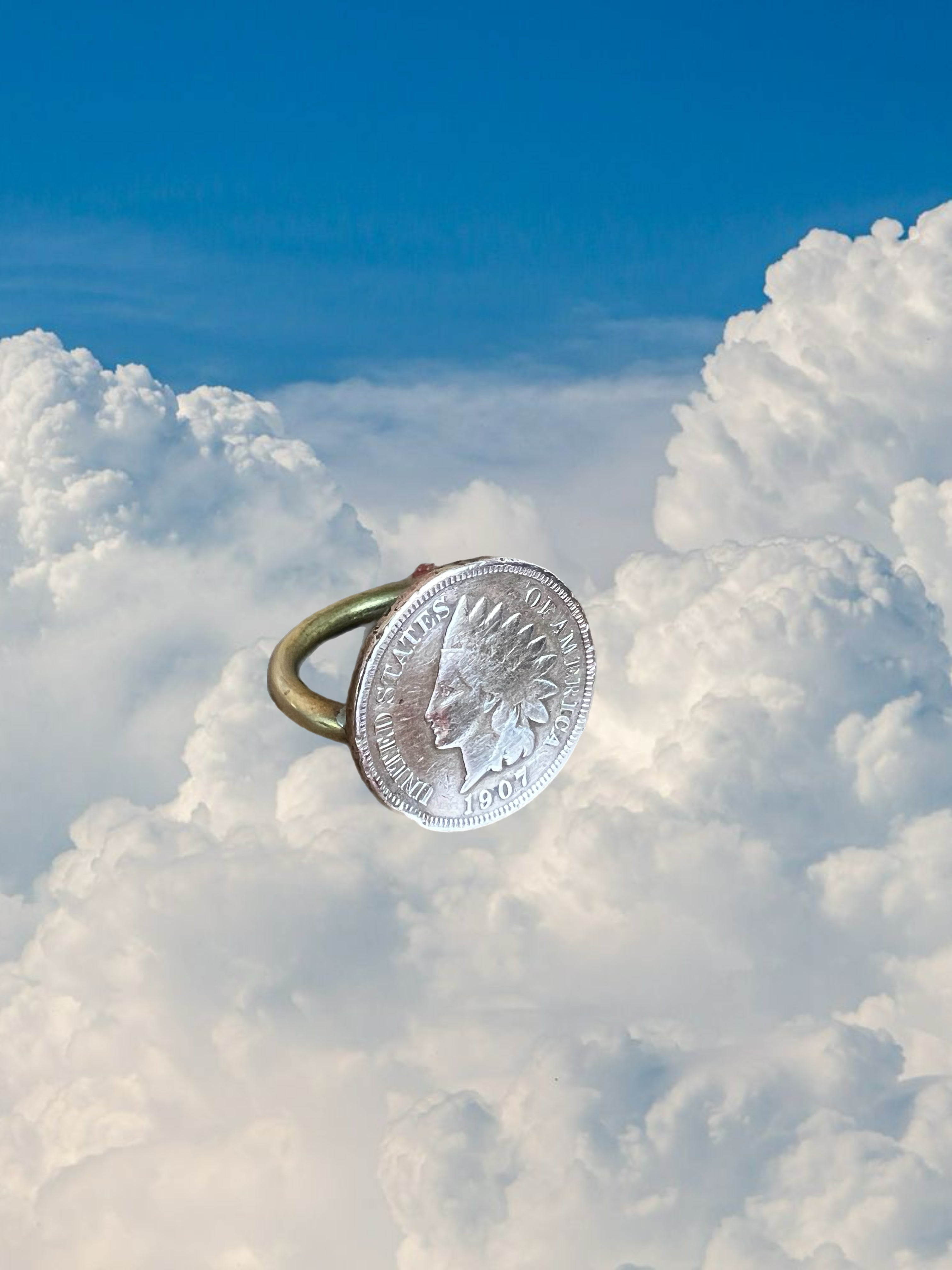 Indian head penny Ring