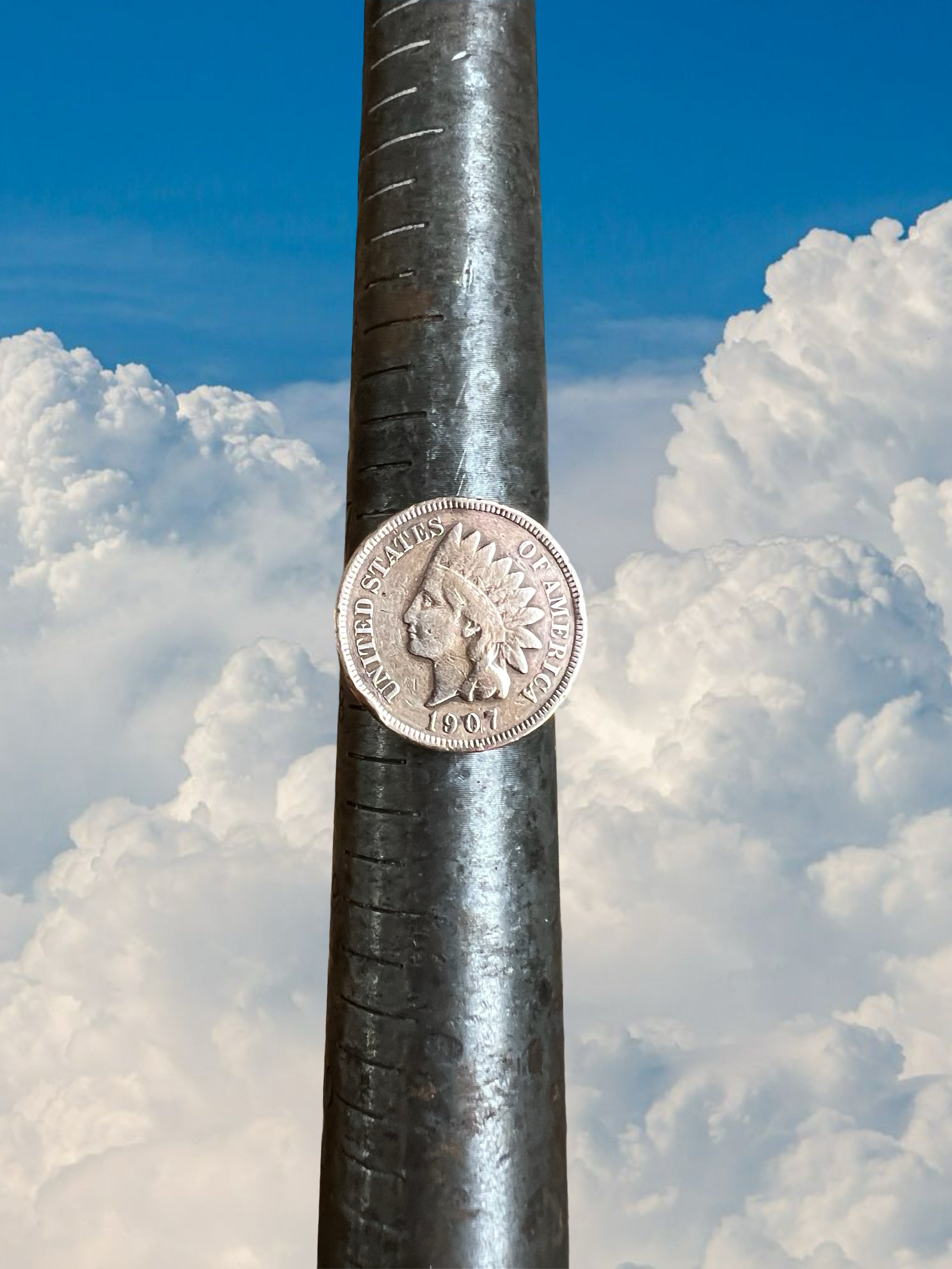 Indian head penny Ring