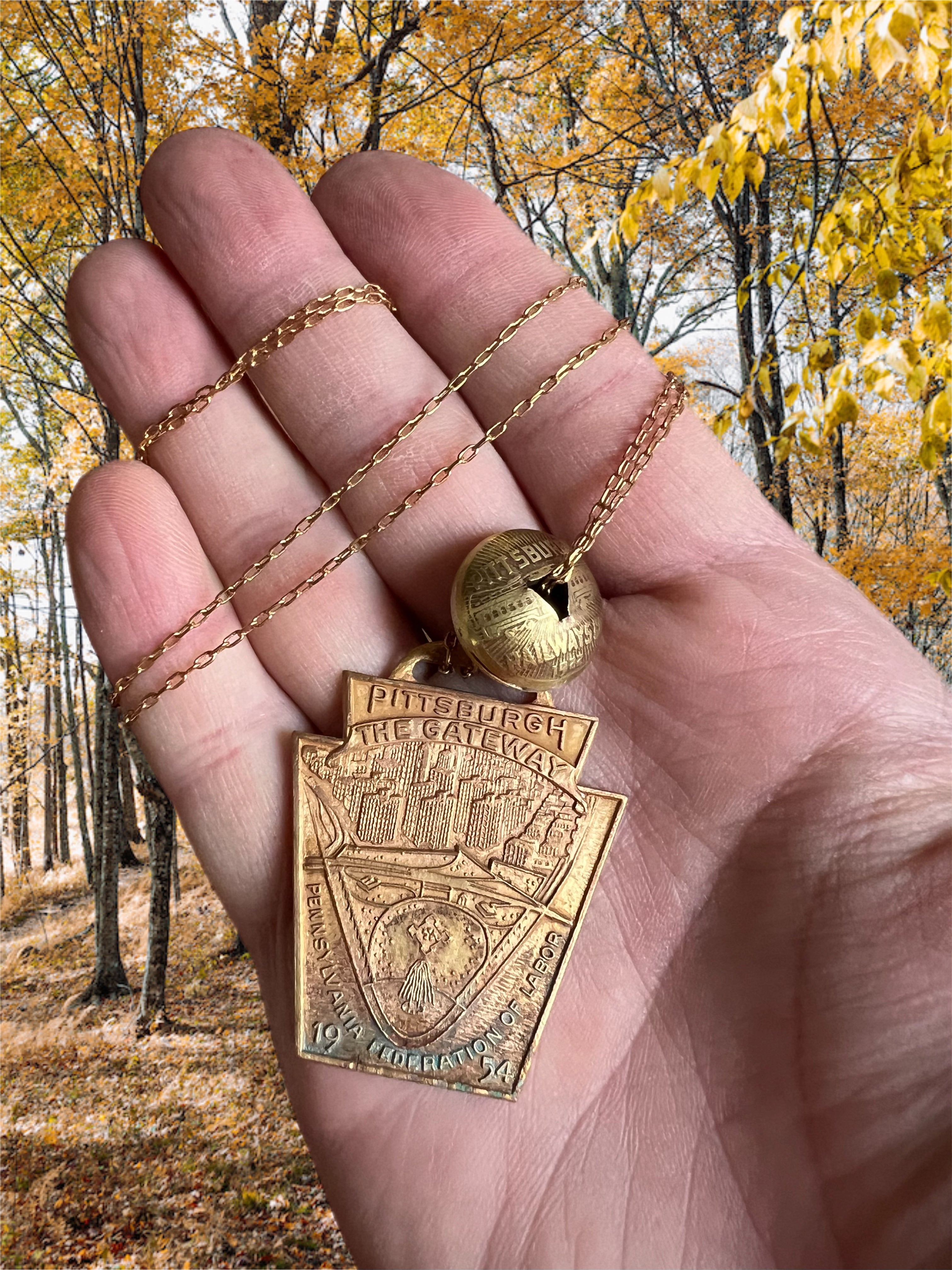 Antique Pittsburgh necklace
