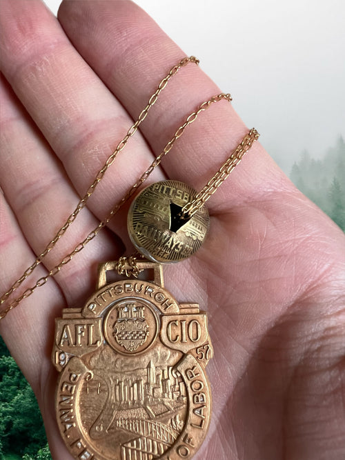 Antique Pittsburgh necklace