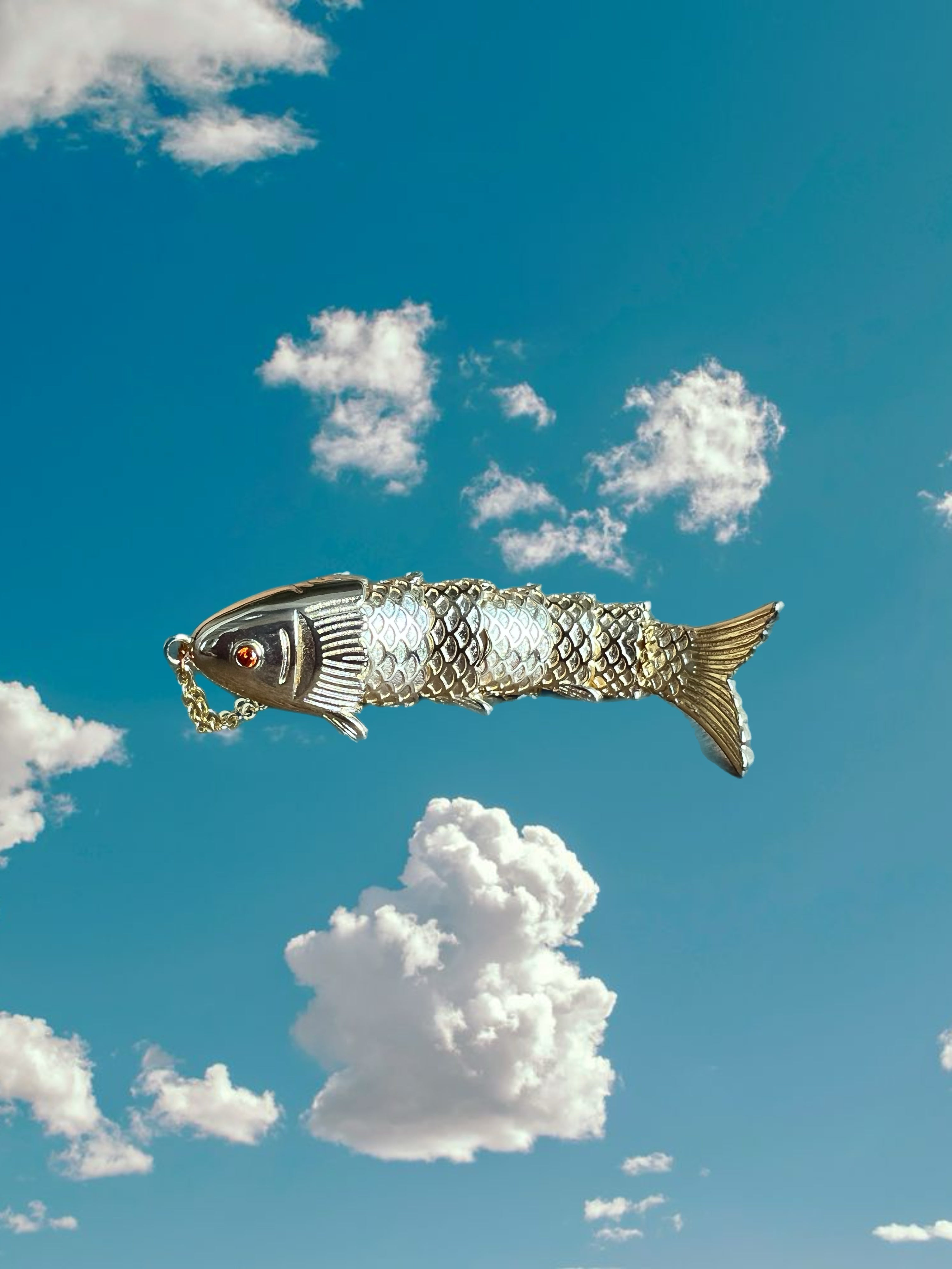 Big fish necklace