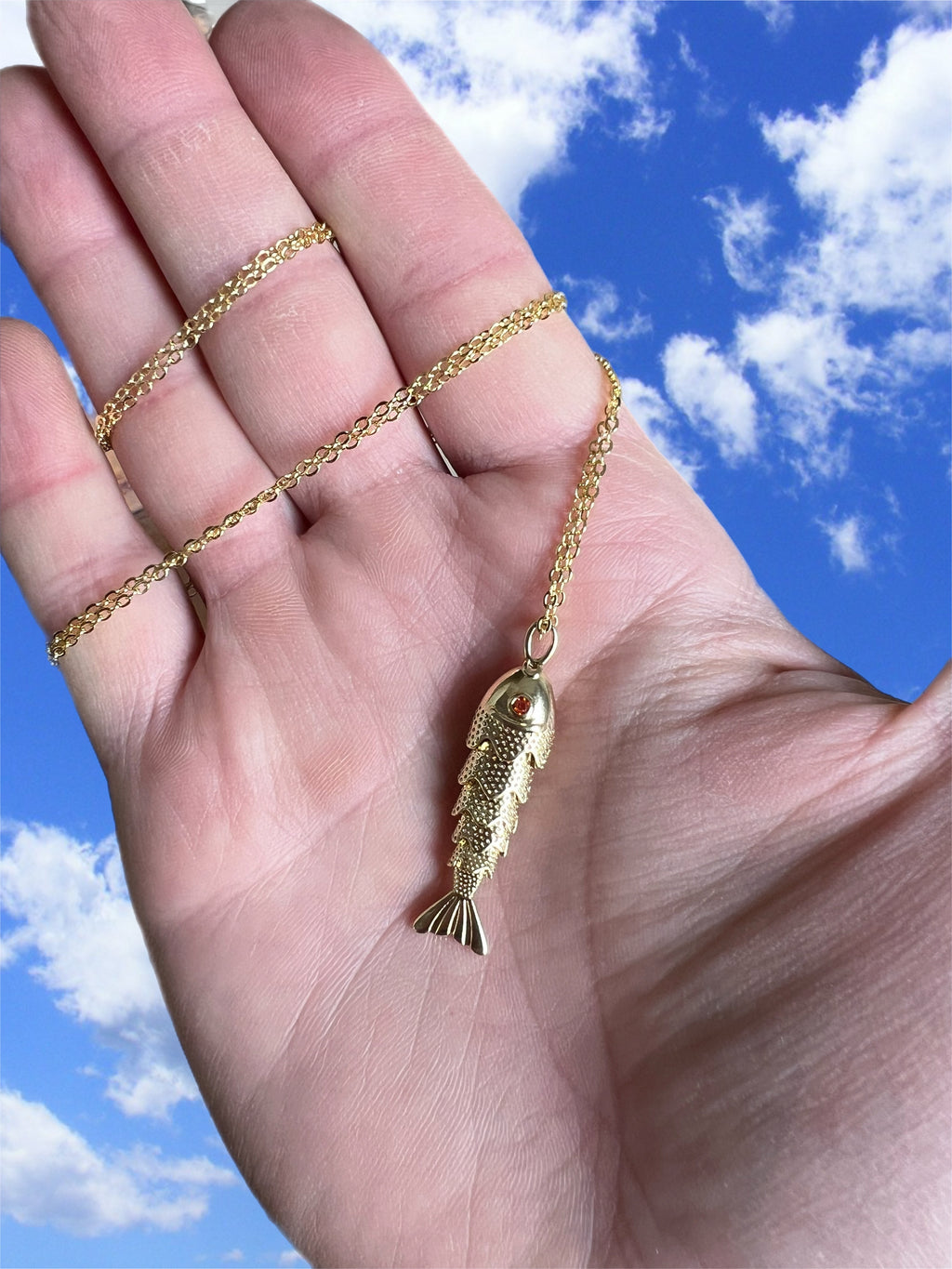 Little fish necklace