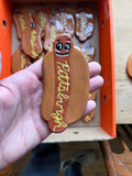 Pittsburgh hot dog magnet